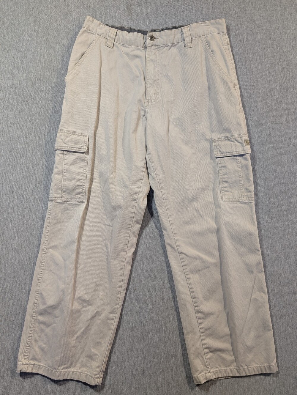 Wrangler Cargo Relaxed Fit Pant Men's 34 X 30 Twill Beige